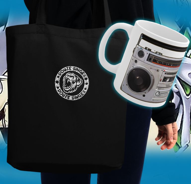 Nos sacs et tasses.