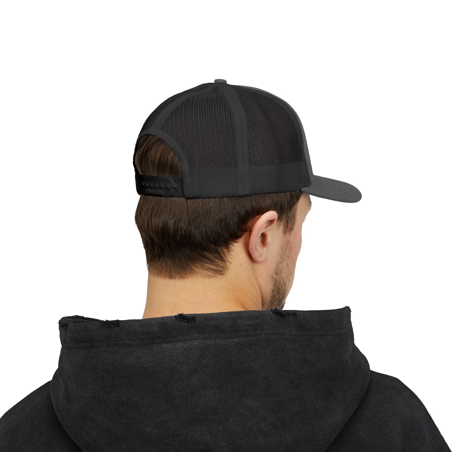 Douze Singes Truck Hat Logo fait de Broderie.