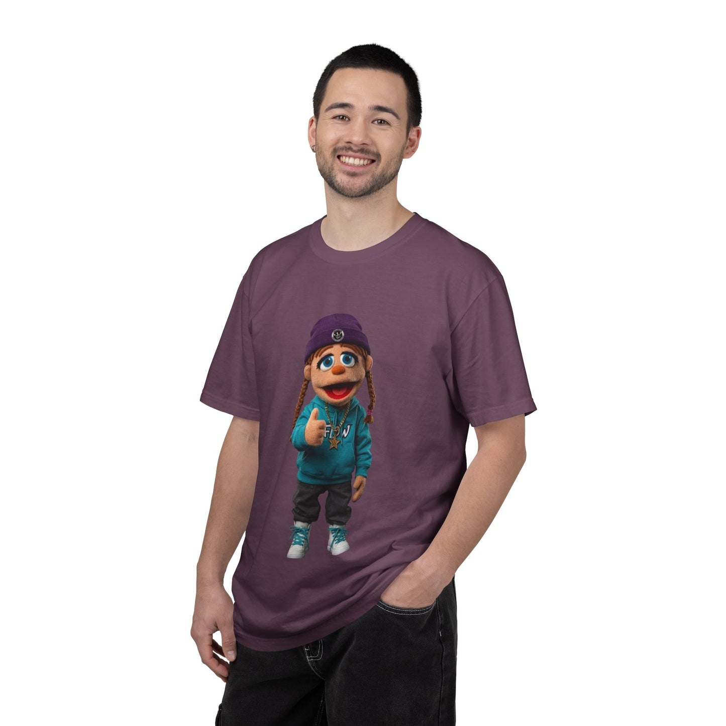 fy (b) Puppet Drunking Style. Unisex.