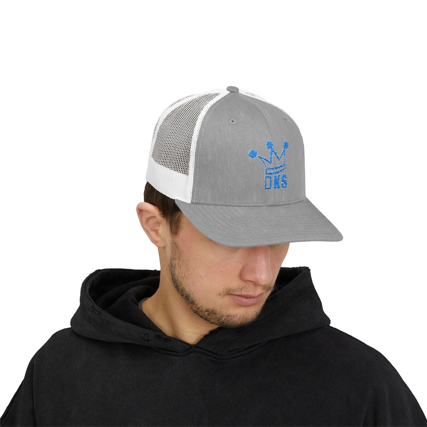 Crown Emblem Snapback Trucker Cap - Casual Style for Everyday Adventures
