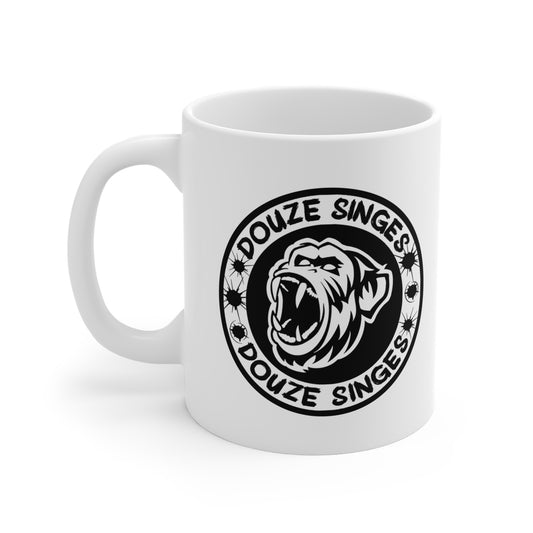 Douzes Singes, Ceramic Mugs - 11oz, 15oz, 20oz - Perfect Gift for Streetwear Lovers