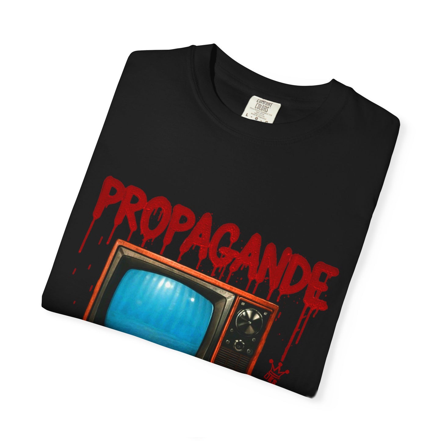 (fy) Smash that TV! Unisex.  Garment-Dyed T-shirt