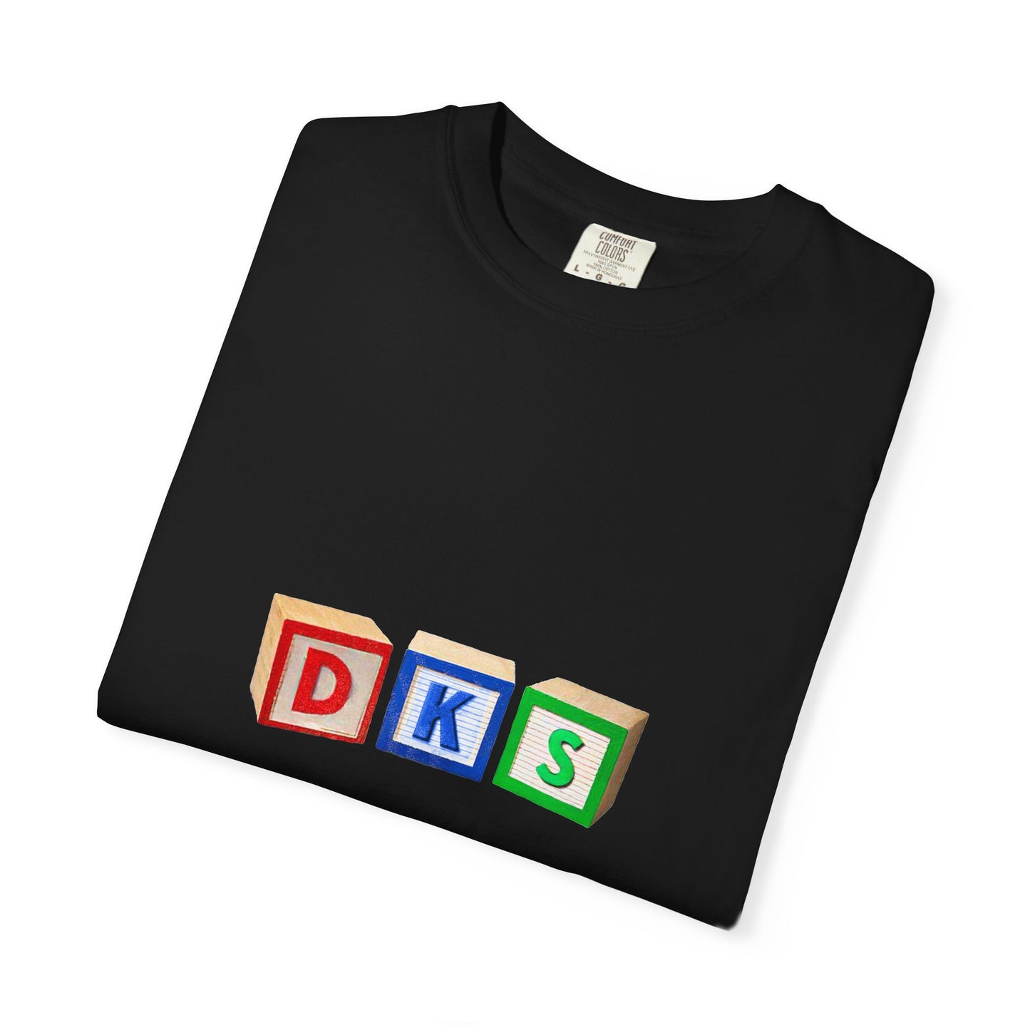 (fy) Block DKS , Unisex.  Garment-Dyed T-shirt