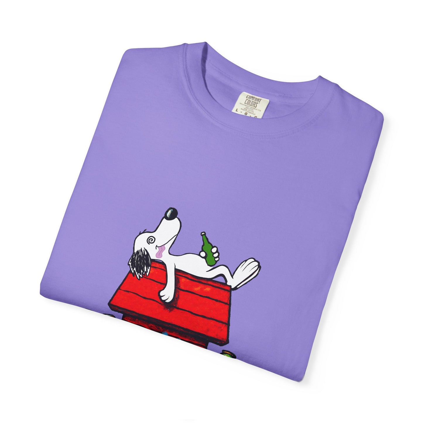 (fy)Snooz Dog. Unisex.  Garment-Dyed T-shirt