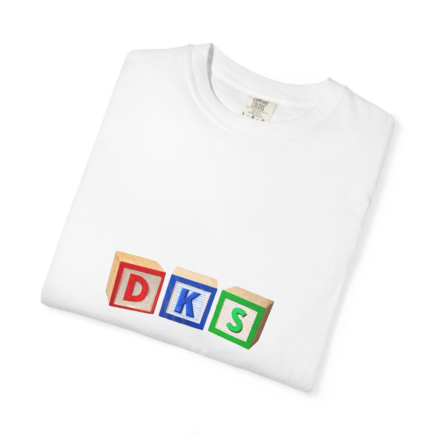 (fy) Block DKS , Unisex.  Garment-Dyed T-shirt