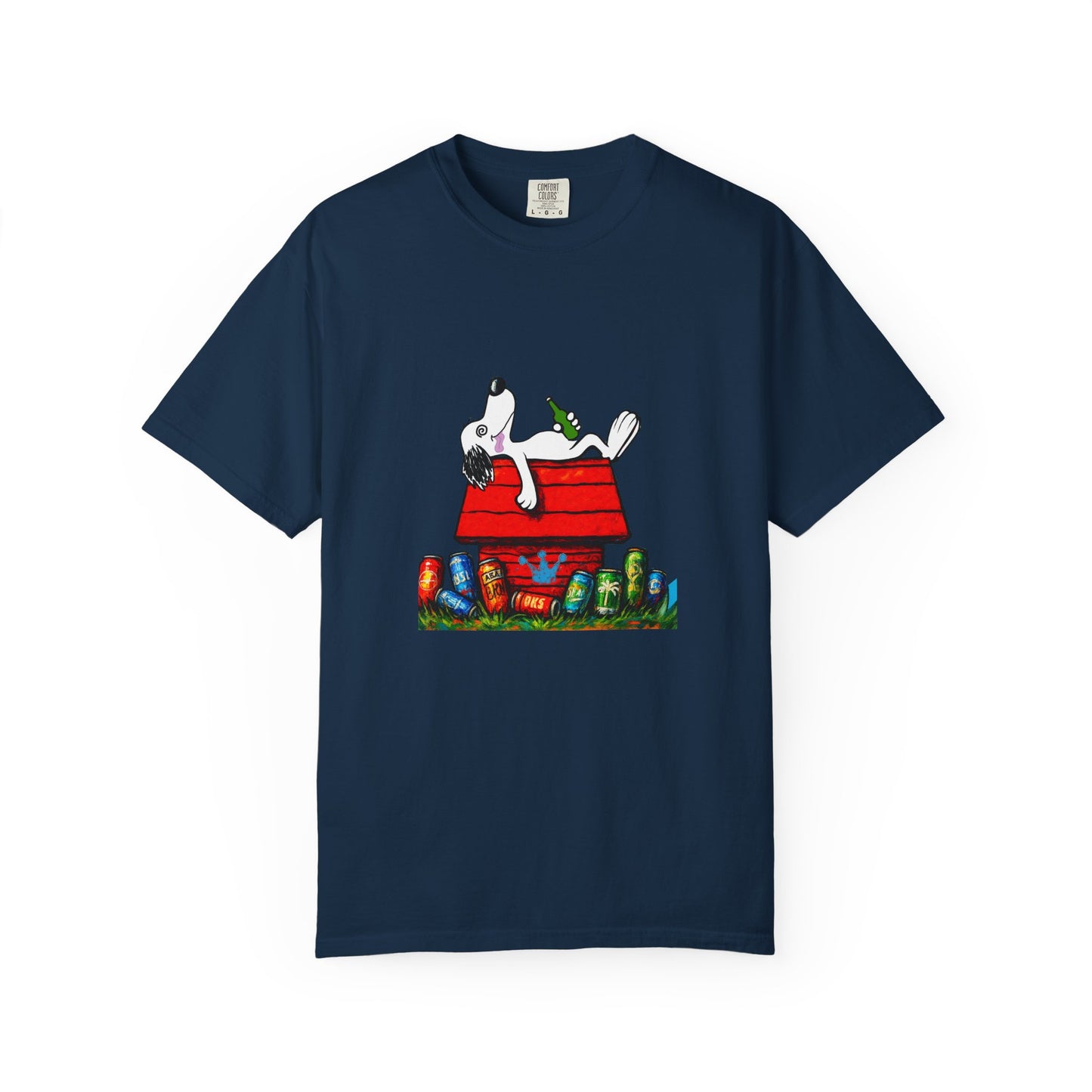 (fy)Snooz Dog. Unisex.  Garment-Dyed T-shirt