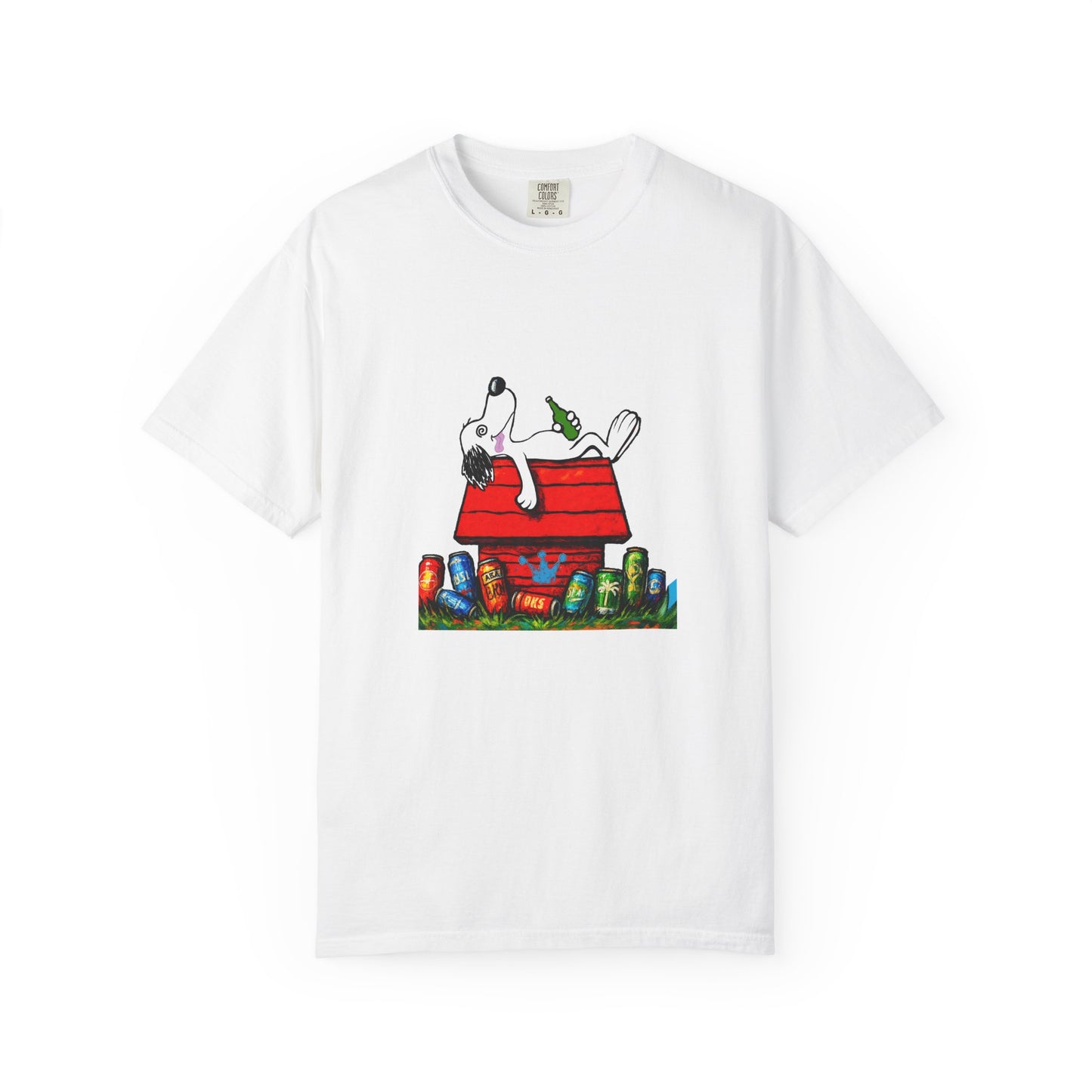 (fy)Snooz Dog. Unisex.  Garment-Dyed T-shirt