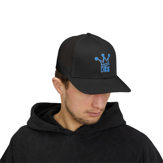 Crown Emblem Snapback Trucker Cap - Casual Style for Everyday Adventures