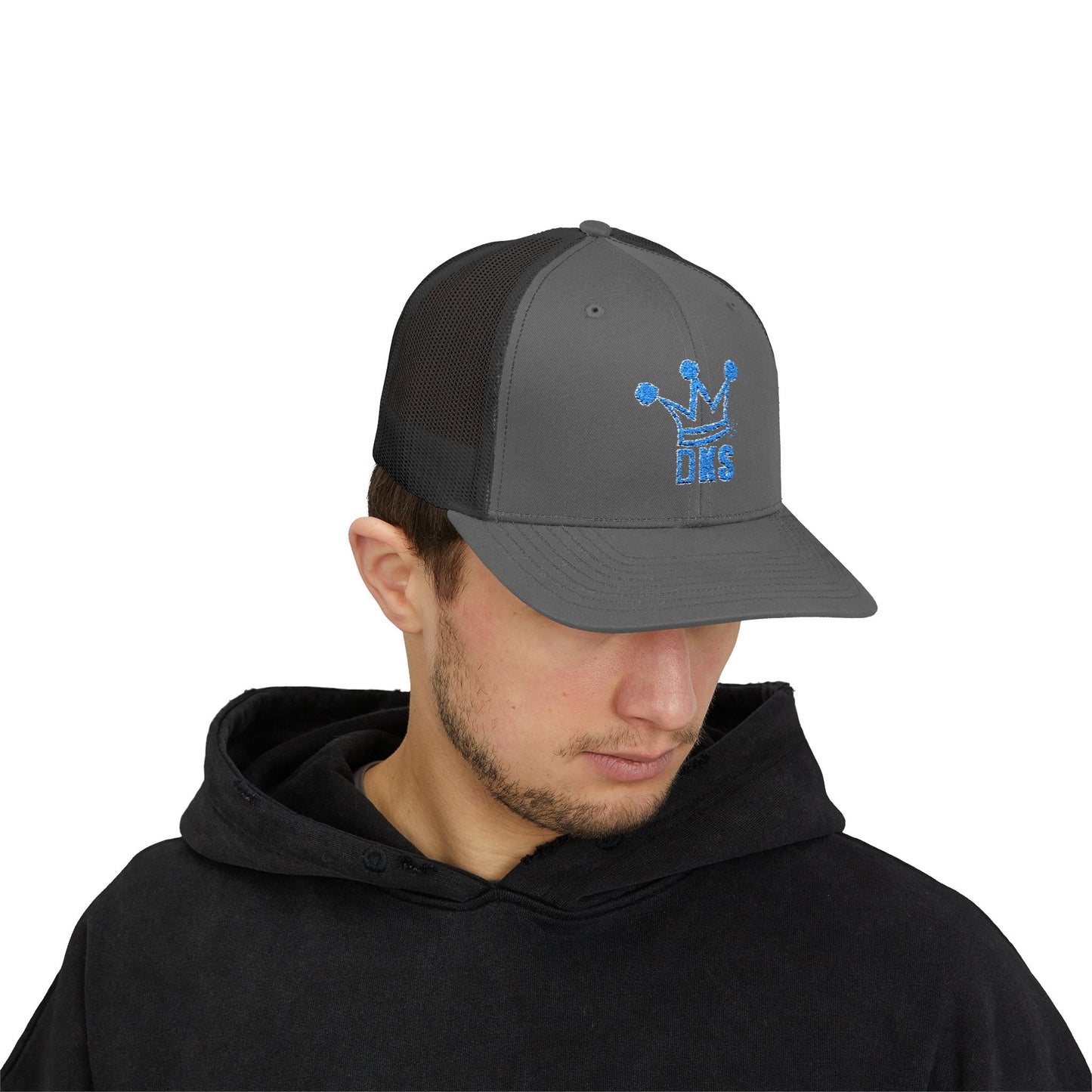 Crown Emblem Snapback Trucker Cap - Casual Style for Everyday Adventures