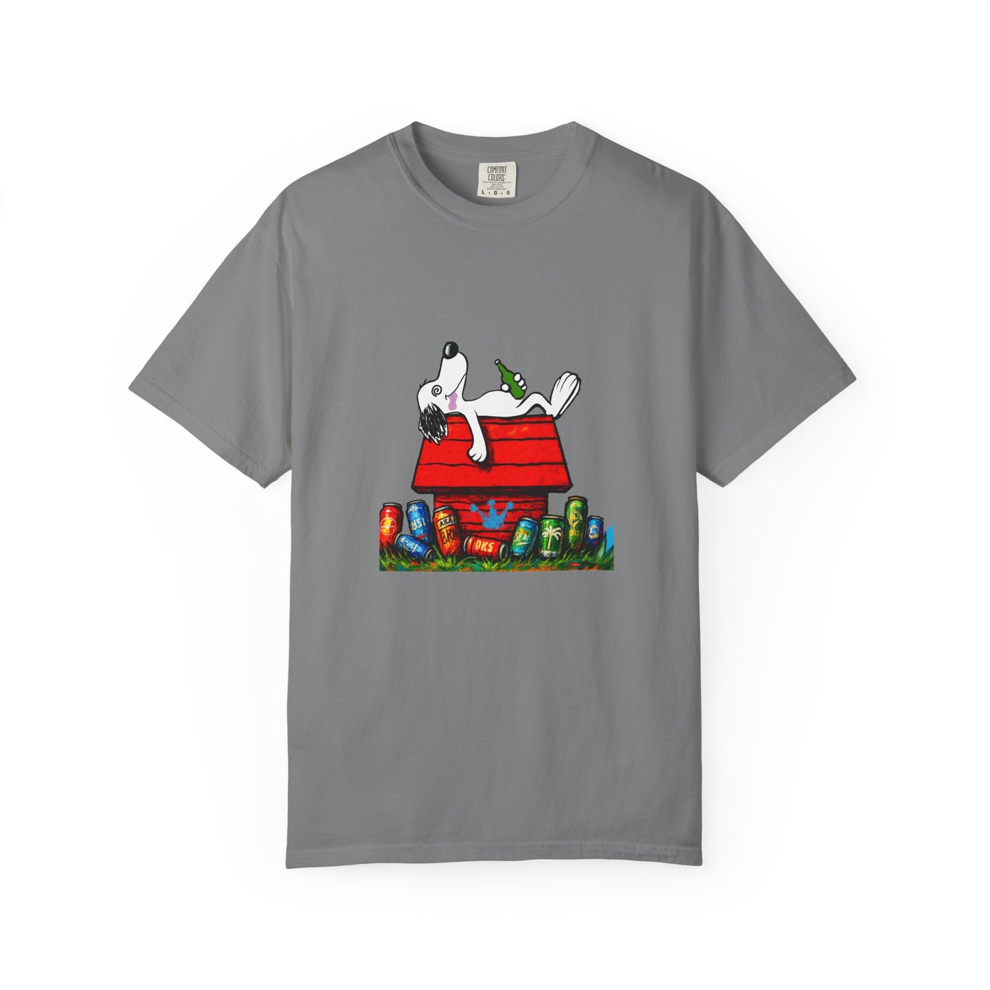 (fy)Snooz Dog. Unisex.  Garment-Dyed T-shirt