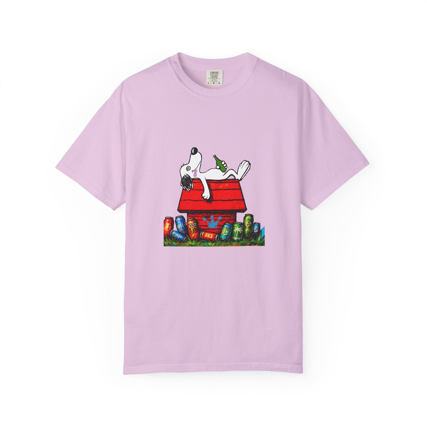 (fy)Snooz Dog. Unisex.  Garment-Dyed T-shirt