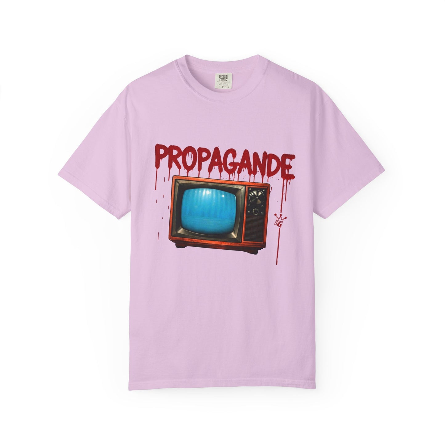 (fy) Smash that TV! Unisex.  Garment-Dyed T-shirt