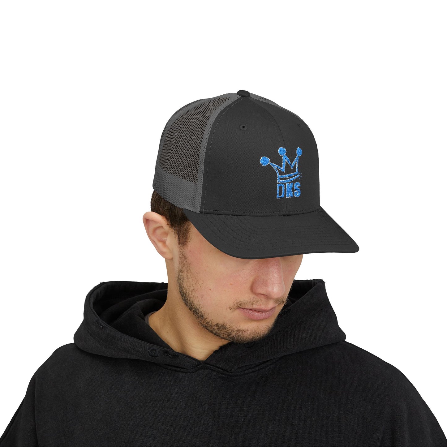Crown Emblem Snapback Trucker Cap - Casual Style for Everyday Adventures