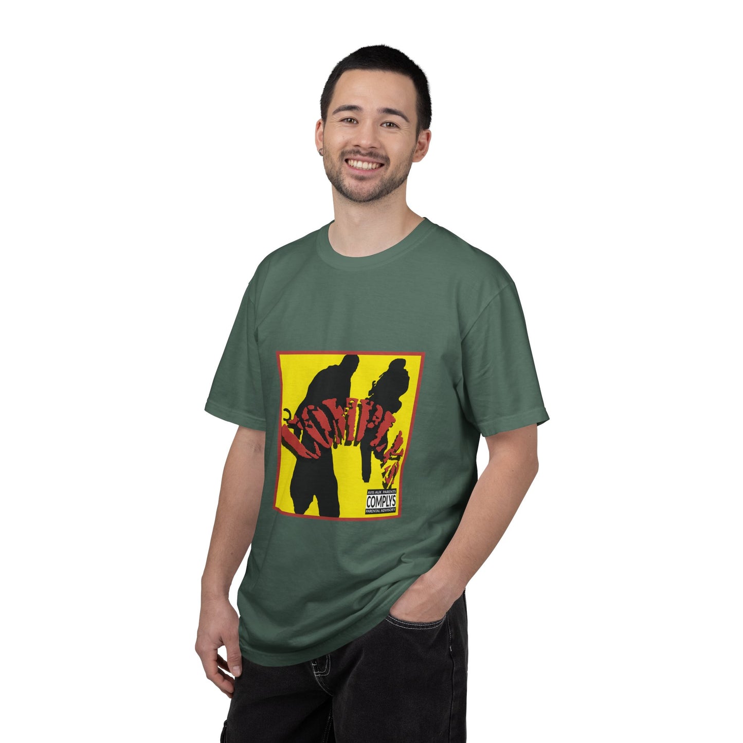 (fy) Complys, Unisex.  Garment-Dyed T-shirt