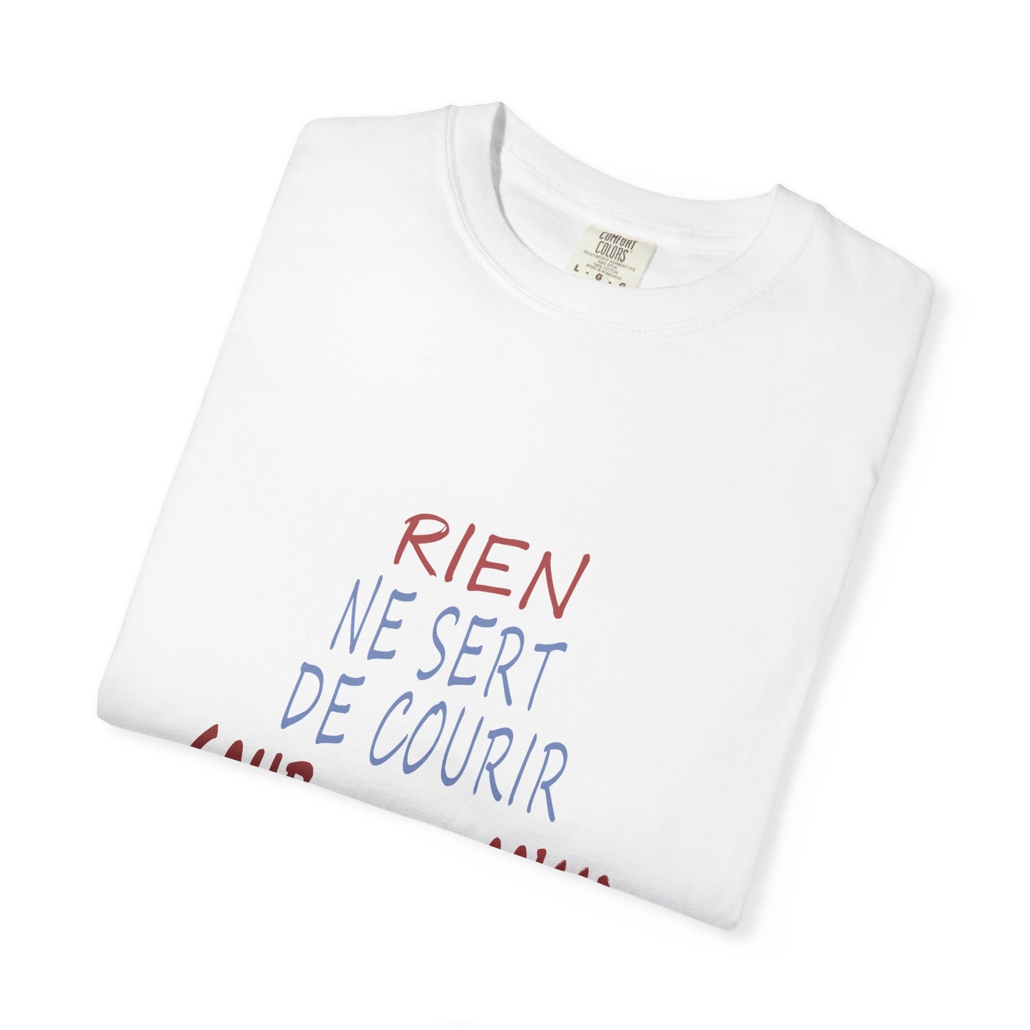 (fy) « Cours Forrest, cours ! »  Unisex.  Garment-Dyed T-shirt