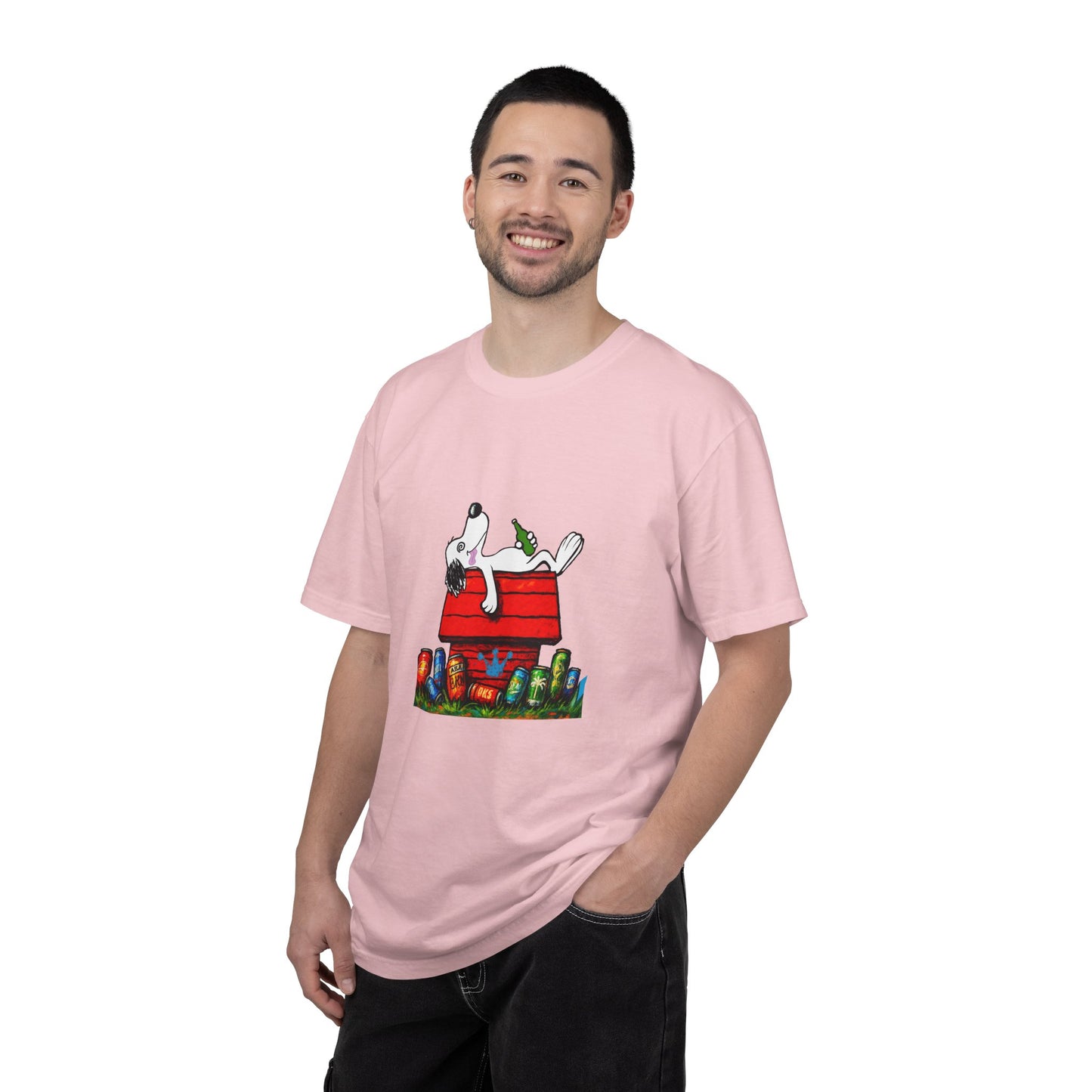 (fy)Snooz Dog. Unisex.  Garment-Dyed T-shirt
