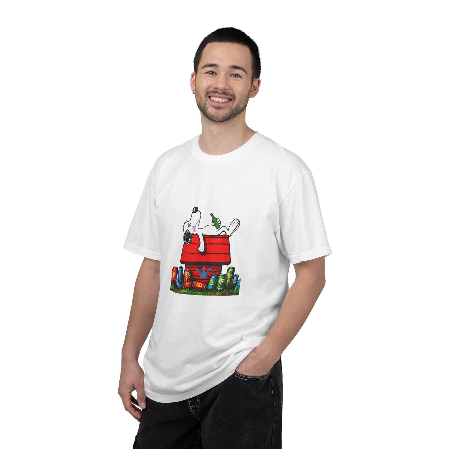 (fy)Snooz Dog. Unisex.  Garment-Dyed T-shirt