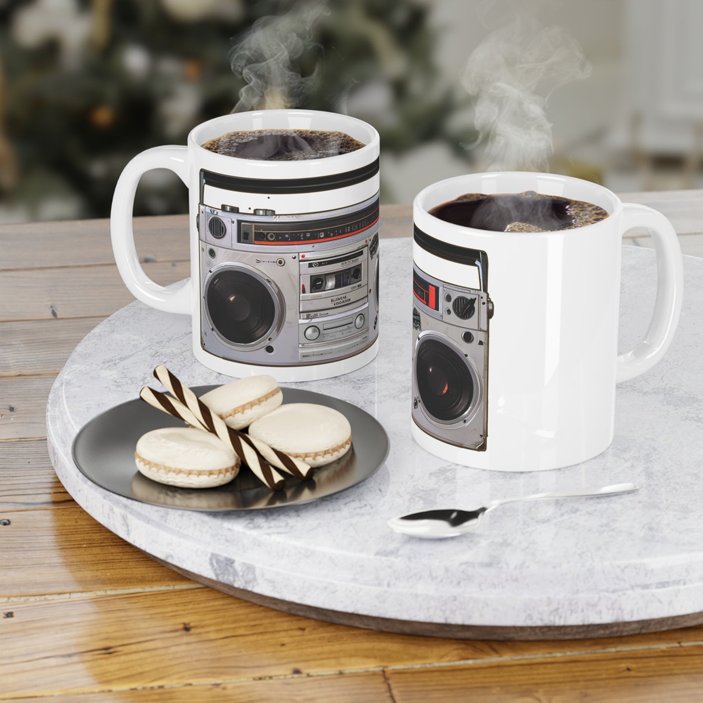 Boom Box, Ceramic Mugs - 11oz, 15oz, 20oz - Perfect Gift for Streetwear Lovers