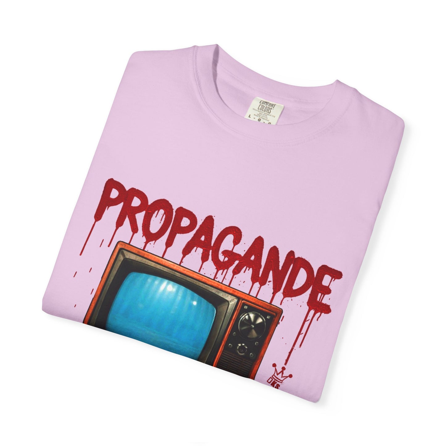 (fy) Smash that TV! Unisex.  Garment-Dyed T-shirt