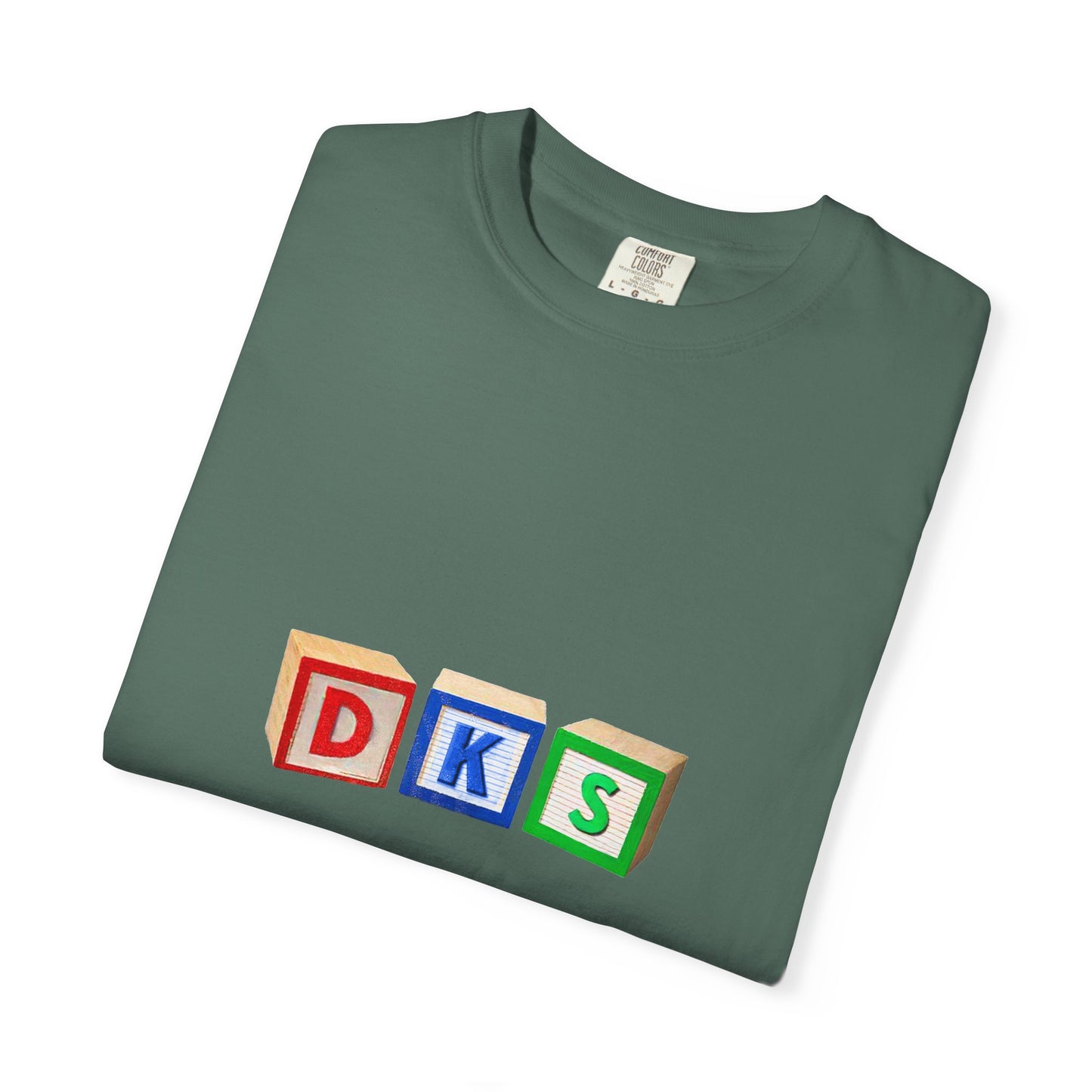 (fy) Block DKS , Unisex.  Garment-Dyed T-shirt