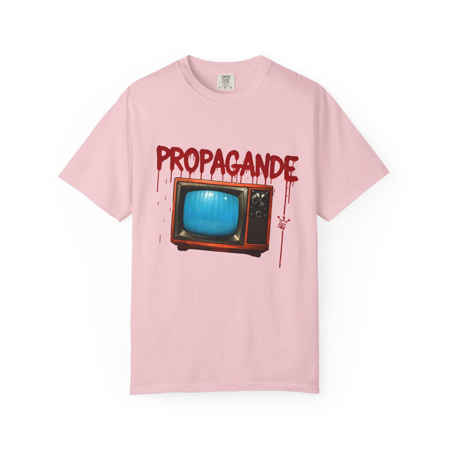 (fy) Smash that TV! Unisex.  Garment-Dyed T-shirt