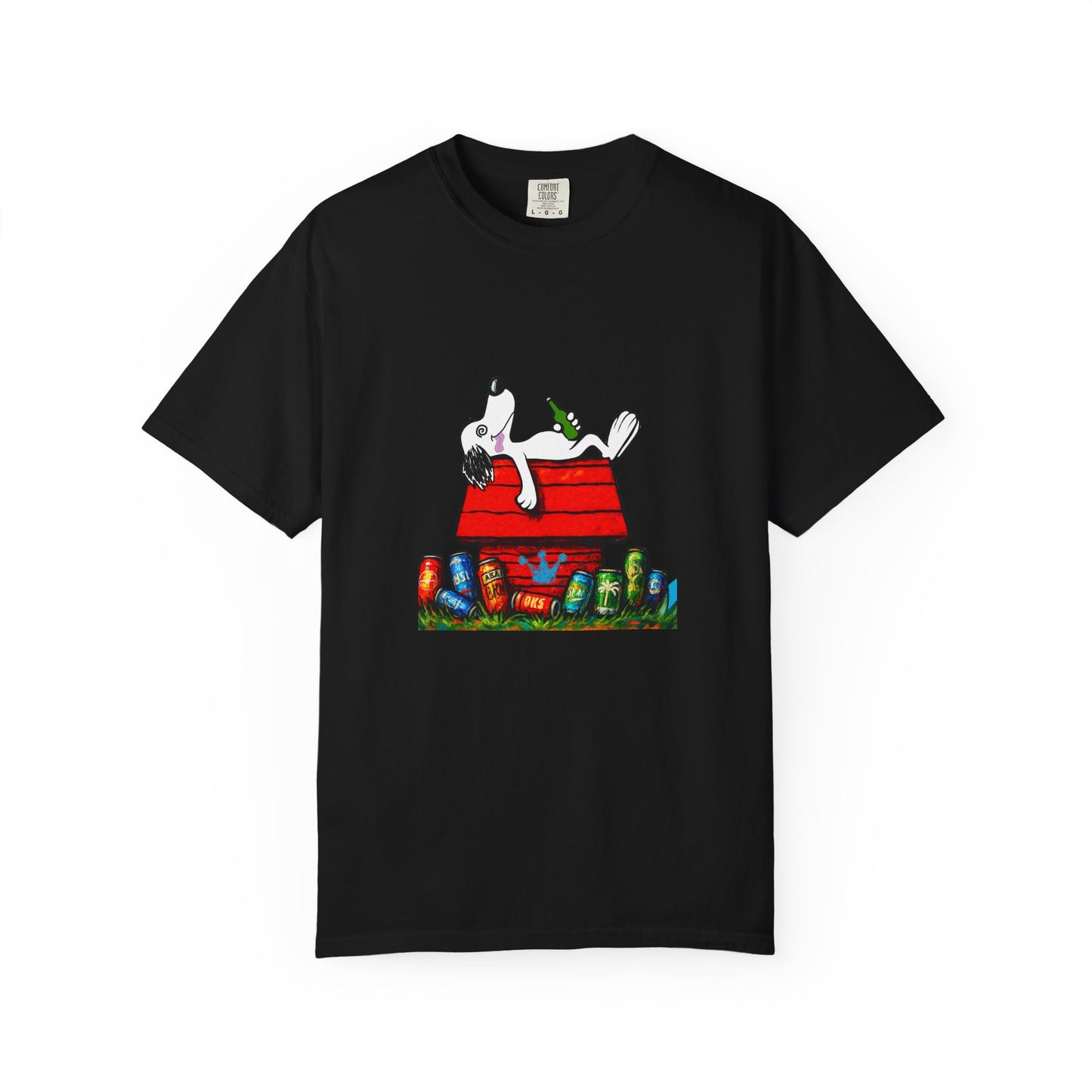 (fy)Snooz Dog. Unisex.  Garment-Dyed T-shirt
