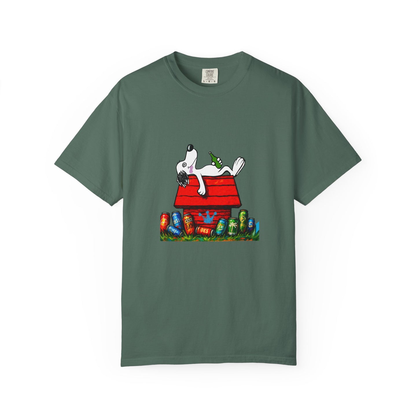 (fy)Snooz Dog. Unisex.  Garment-Dyed T-shirt