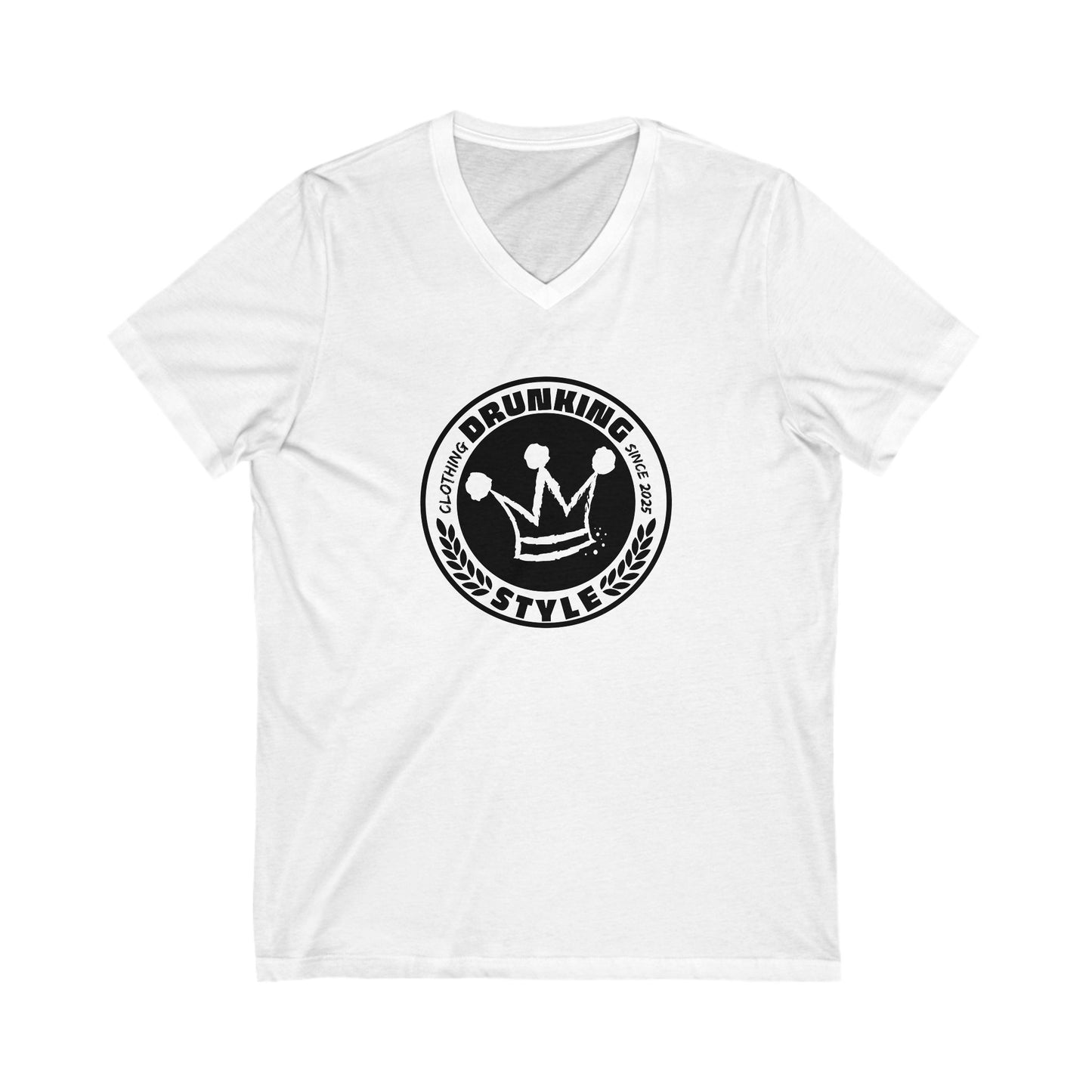 (1) Logo Officiel, Femme, Women. V-Neck Logo DKS.