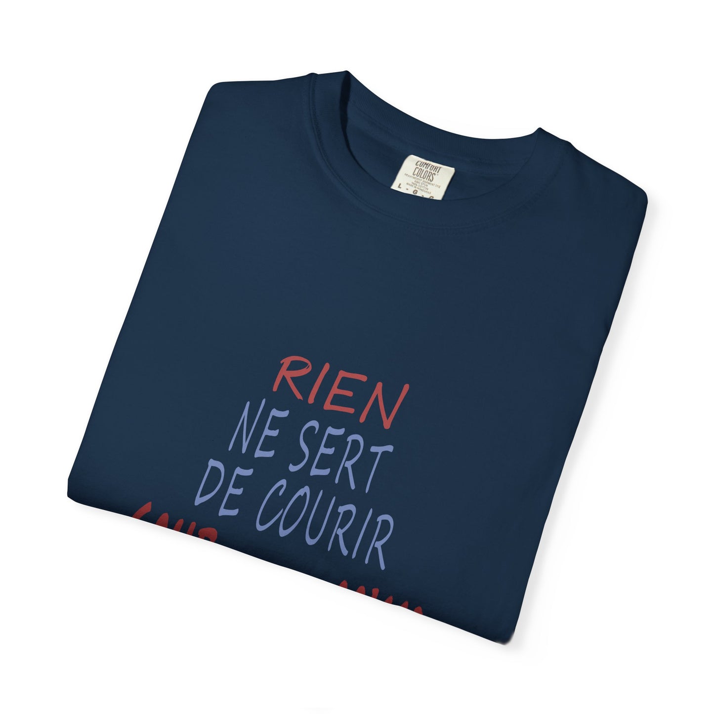 (fy) « Cours Forrest, cours ! »  Unisex.  Garment-Dyed T-shirt