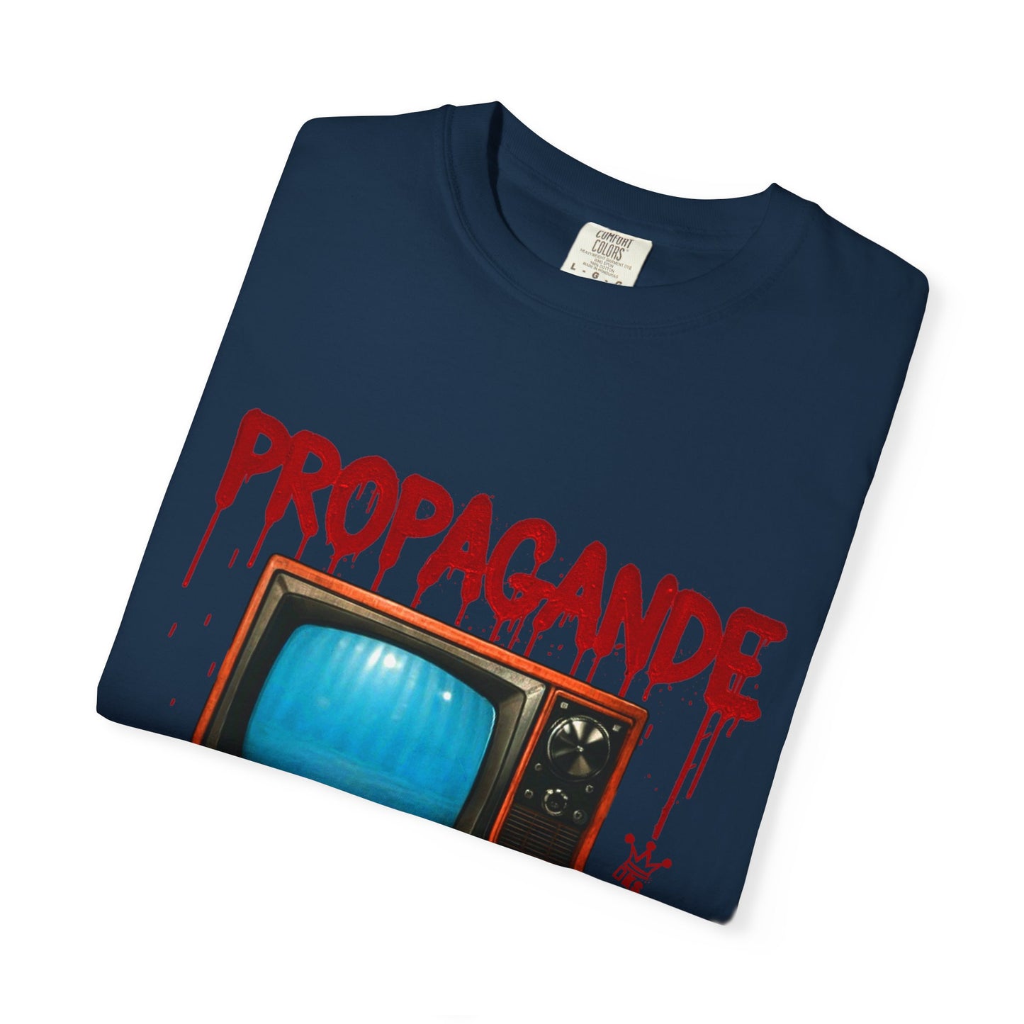 (fy) Smash that TV! Unisex.  Garment-Dyed T-shirt