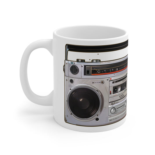 Boom Box, Ceramic Mugs - 11oz, 15oz, 20oz - Perfect Gift for Streetwear Lovers
