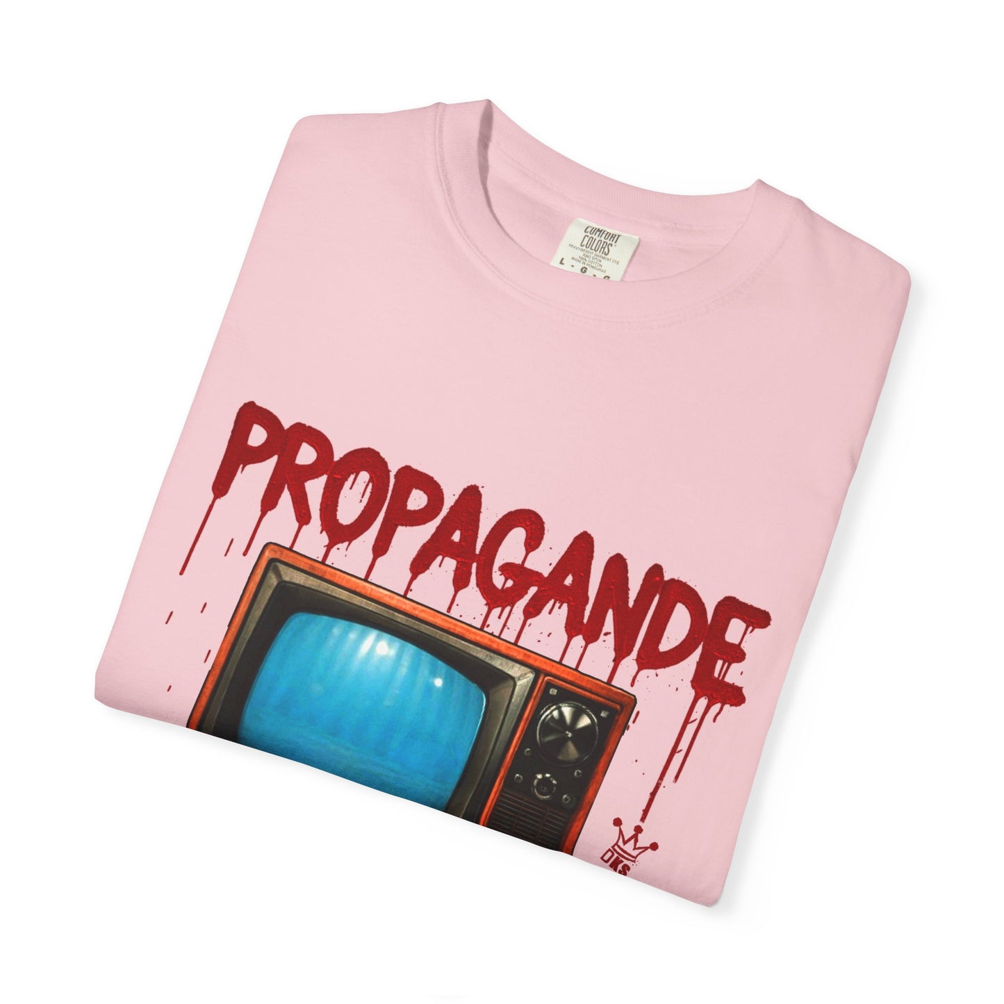 (fy) Smash that TV! Unisex.  Garment-Dyed T-shirt
