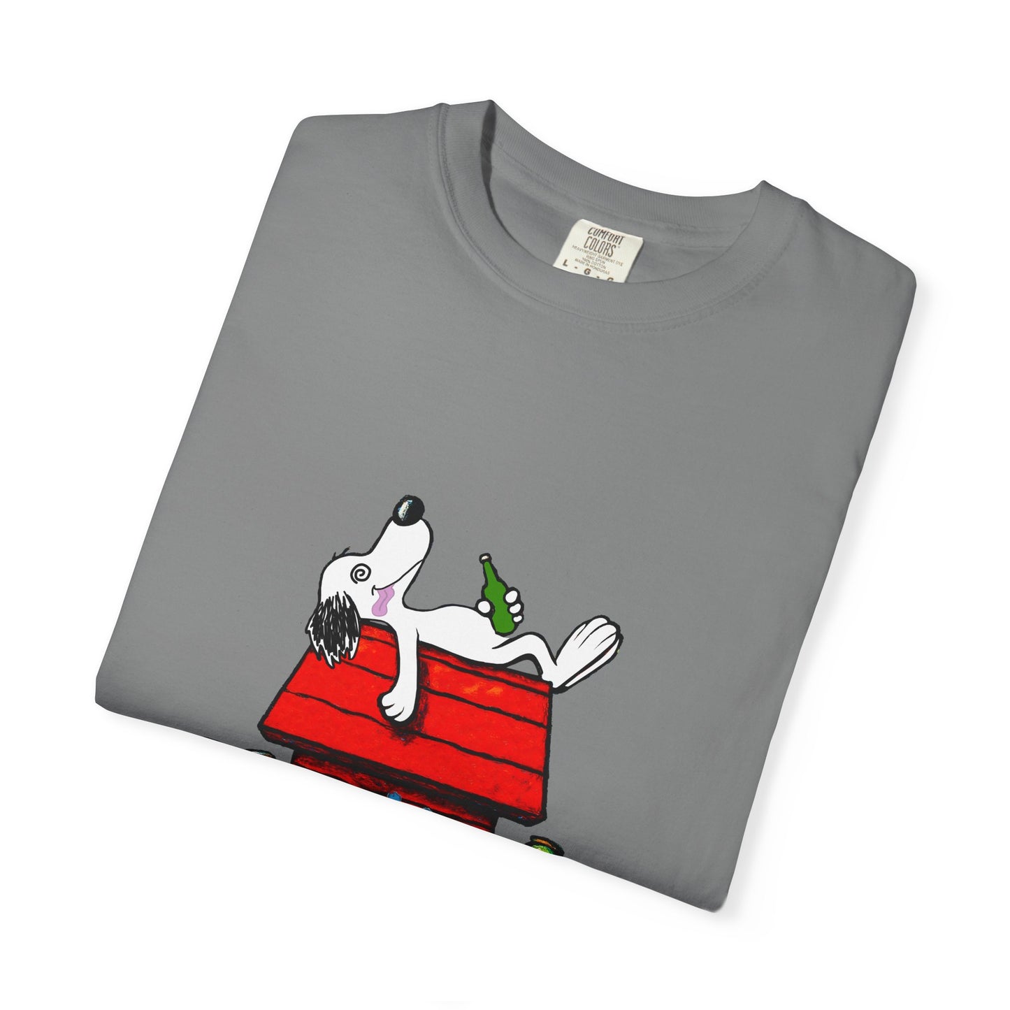 (fy)Snooz Dog. Unisex.  Garment-Dyed T-shirt