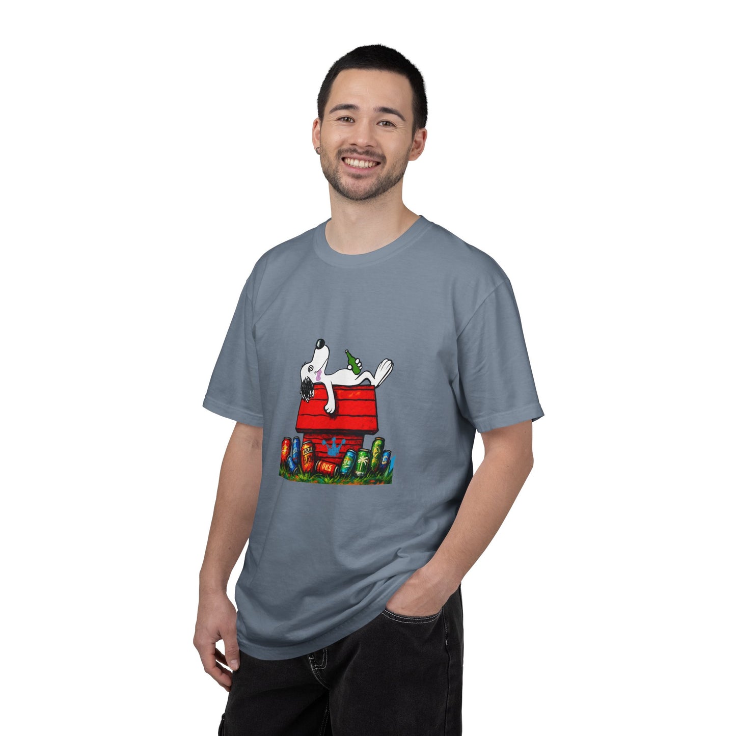 (fy)Snooz Dog. Unisex.  Garment-Dyed T-shirt