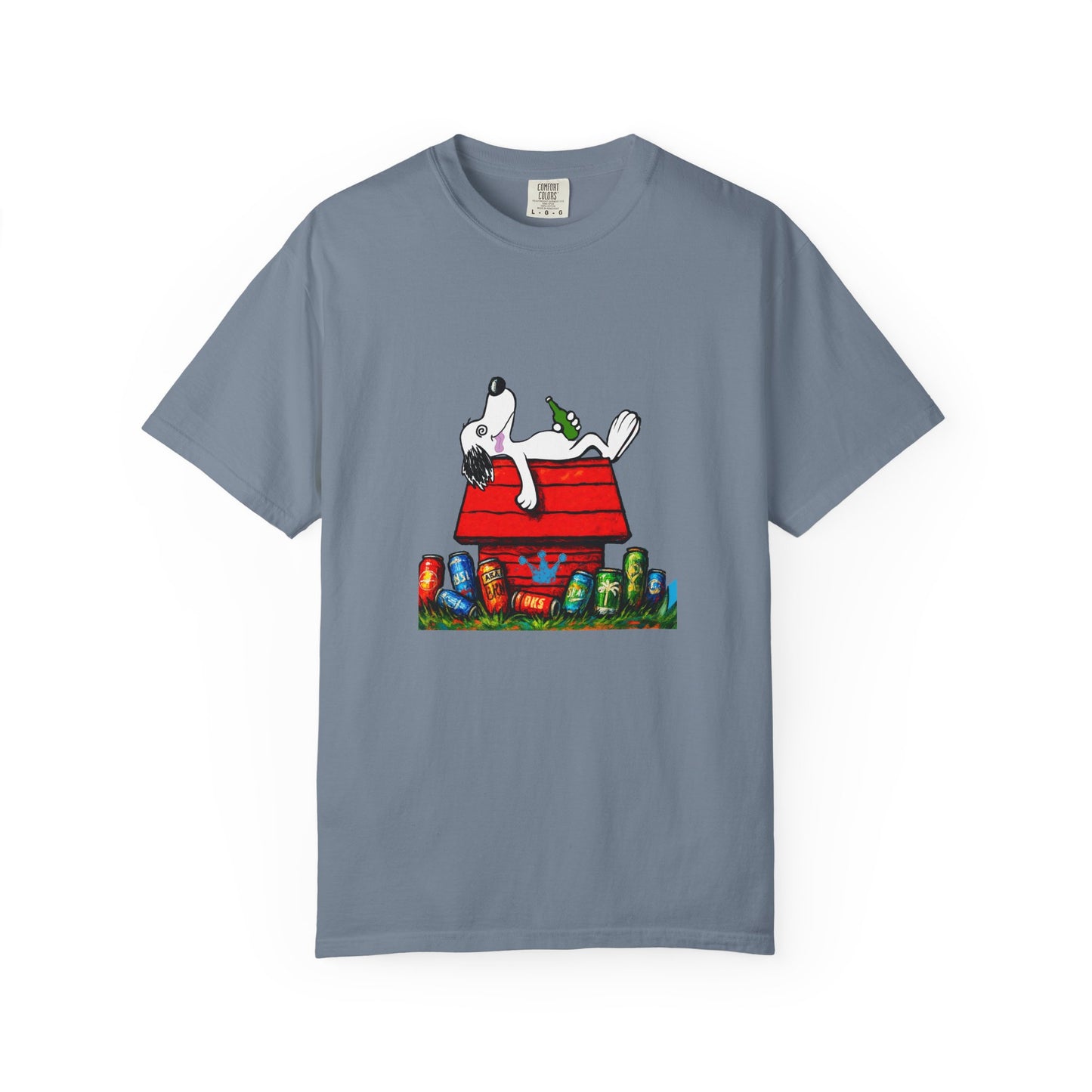 (fy)Snooz Dog. Unisex.  Garment-Dyed T-shirt