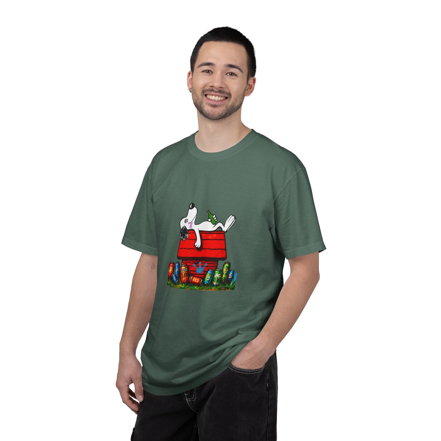 (fy)Snooz Dog. Unisex.  Garment-Dyed T-shirt