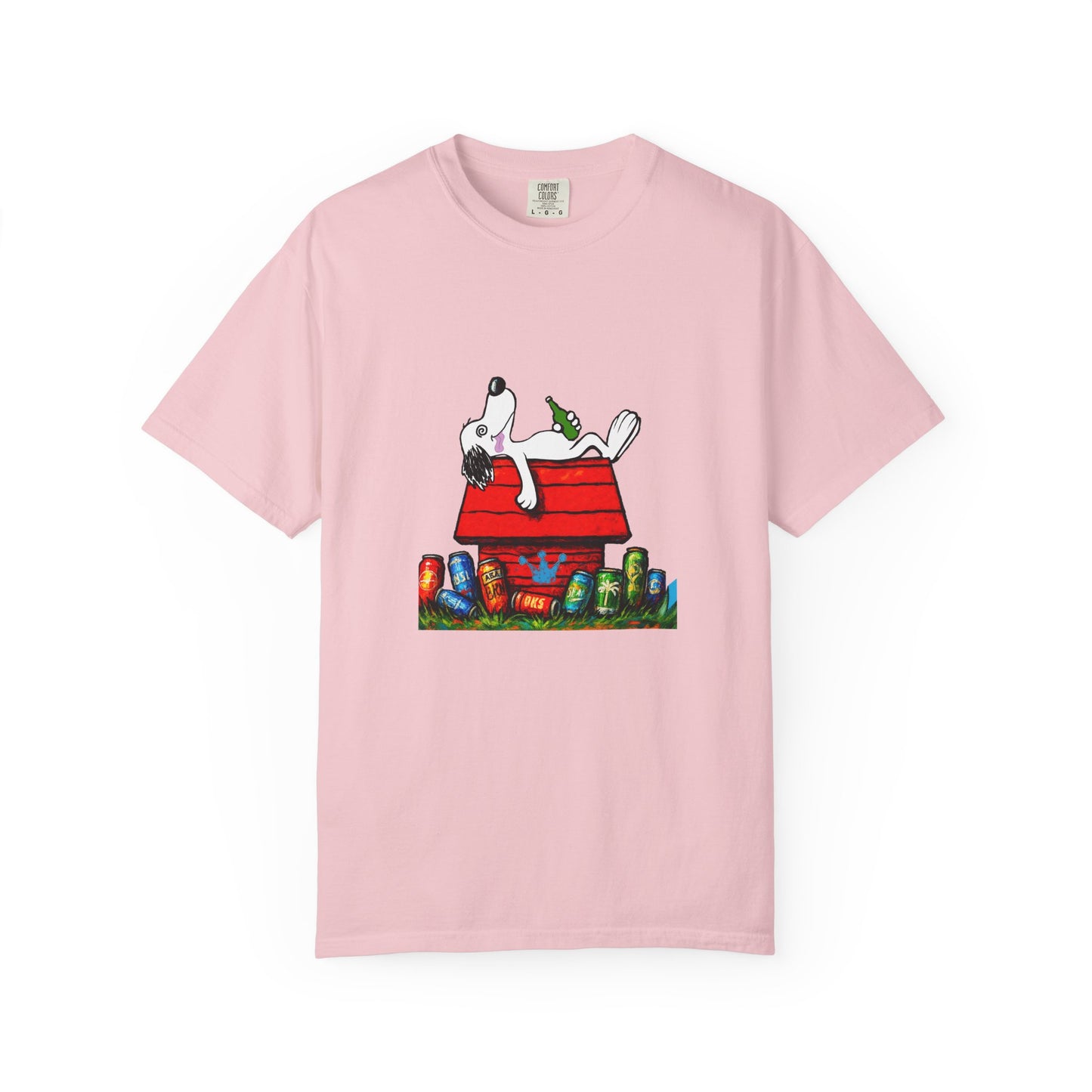 (fy)Snooz Dog. Unisex.  Garment-Dyed T-shirt
