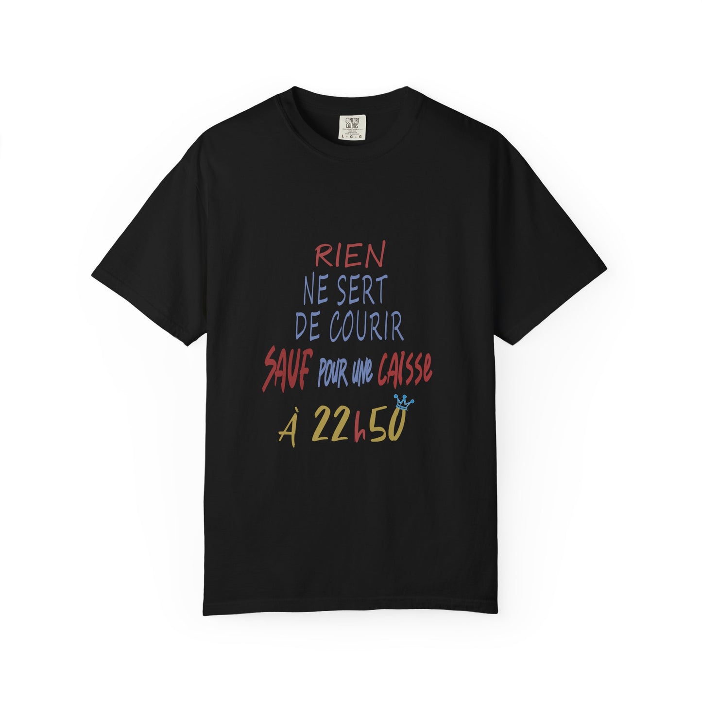 (fy) « Cours Forrest, cours ! »  Unisex.  Garment-Dyed T-shirt