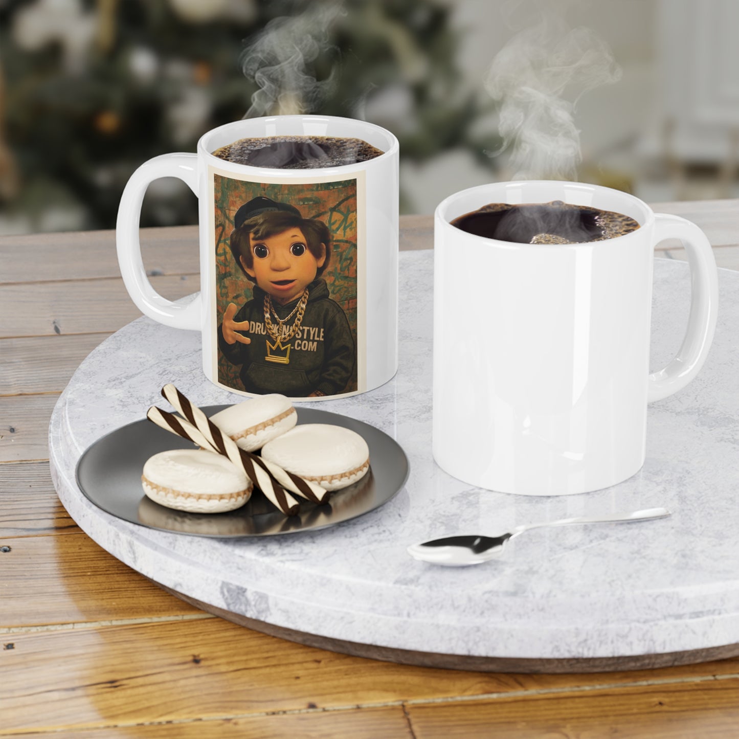 Trendy Urban Ceramic Mugs - 11oz, 15oz, 20oz - Perfect Gift for Streetwear Lovers