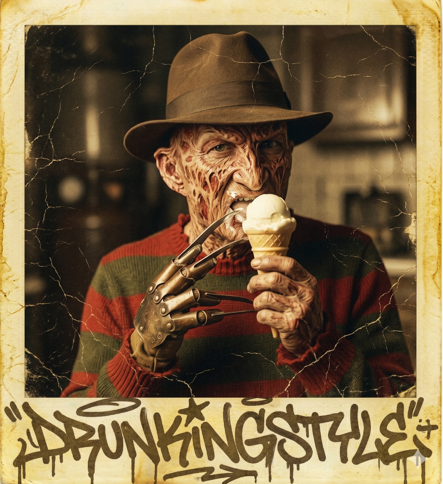 DKS_Ice_Cream_DKS_polaroid.DryBlend® T-Shirt DryBlend® T-Shirt